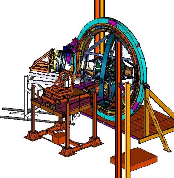 Artist's Rendering of Dark Energy Camera