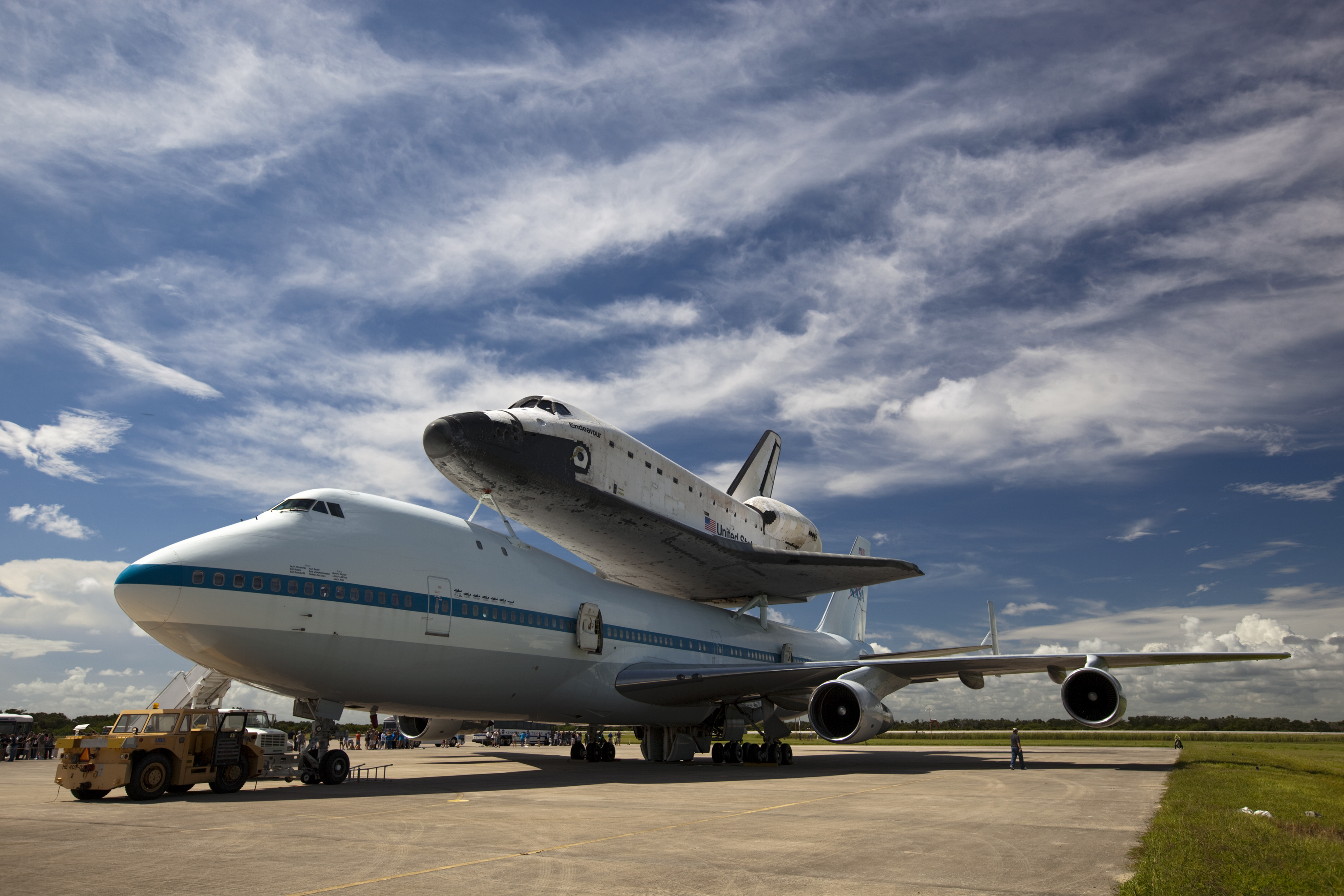 Shuttle Endeavour's Last Ferry Flight
