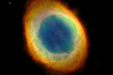 The Ring Nebula.