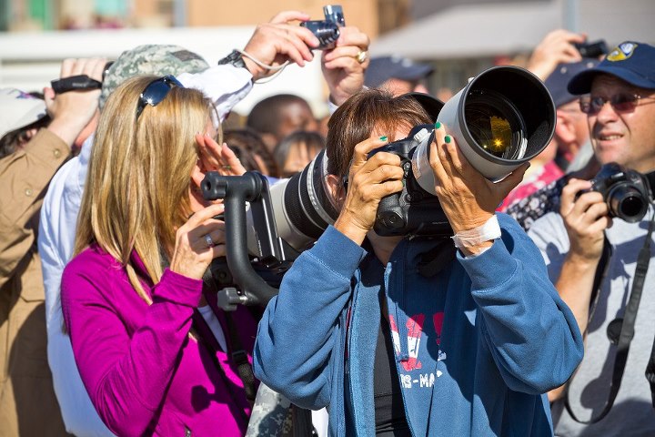 Shuttle Endeavour Over Sacramento: Photographers