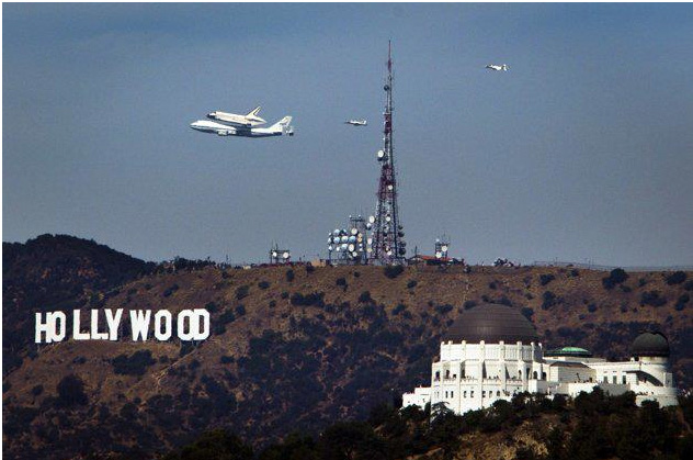 Photos: Shuttle Endeavour's California Sightseeing Tour