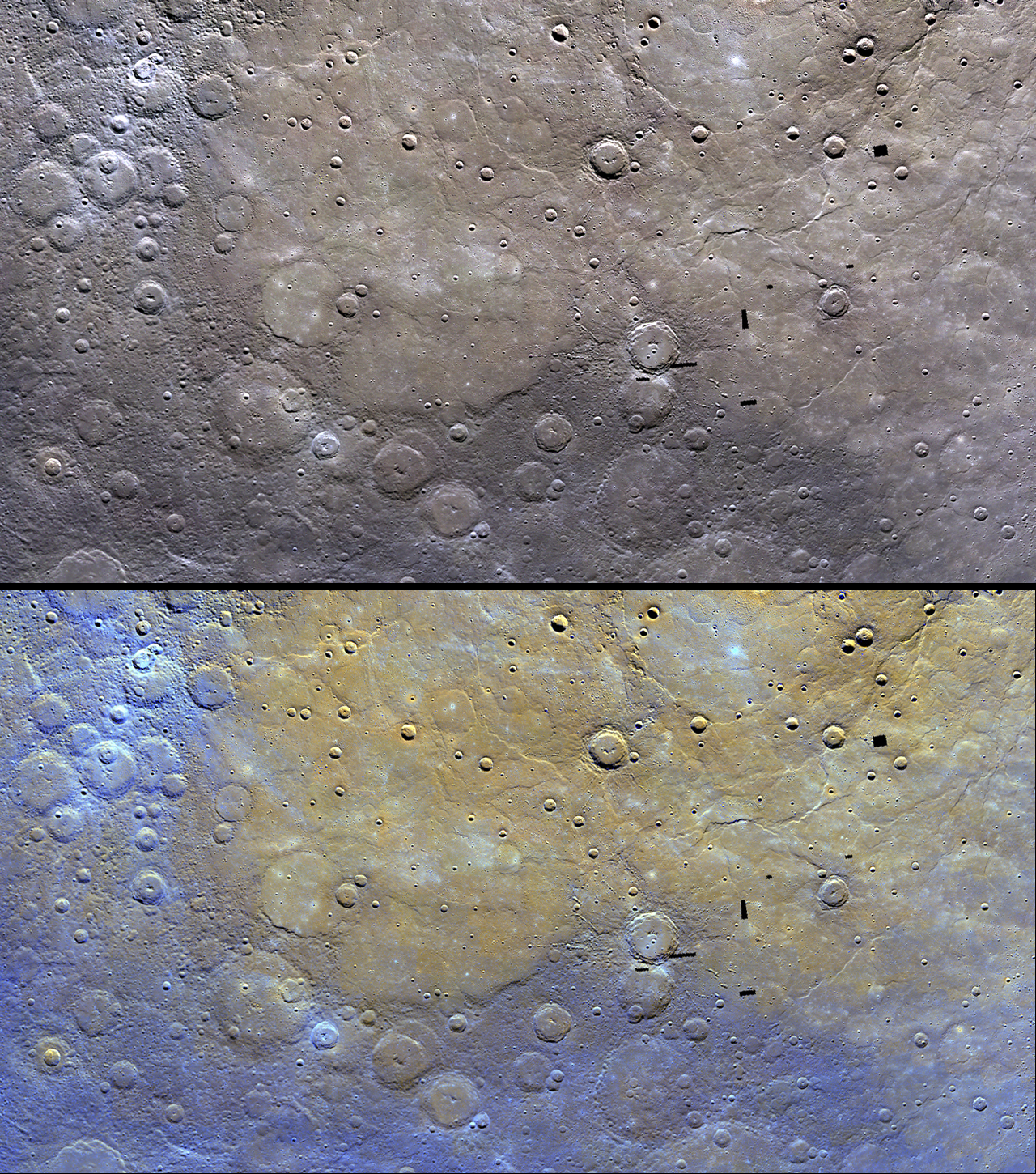 Mercury's Northern Plains