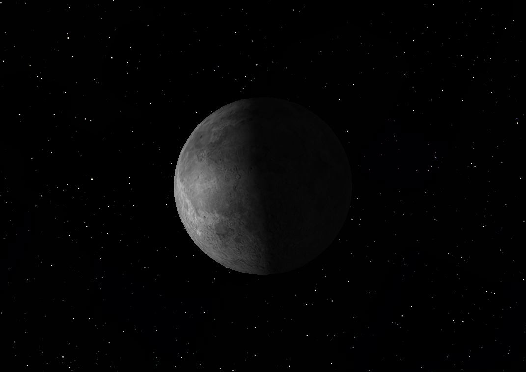 Oct. 2012: Last Quarter Moon