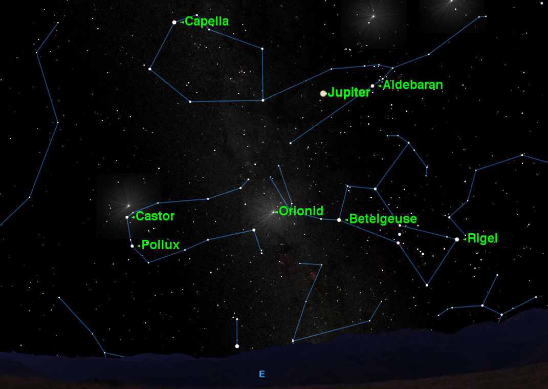 October 2012 Orionid Meteor Shower