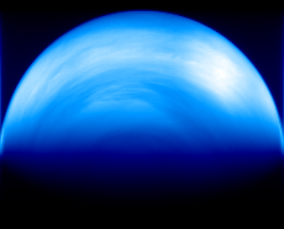 Atmospheric Stripe-like Features at Venus