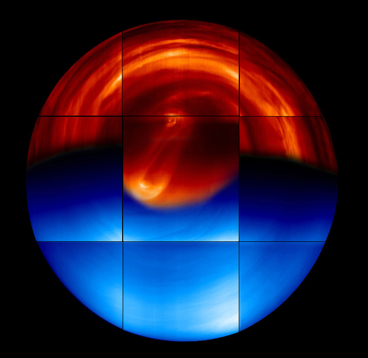 Venus, Southern Hemisphere