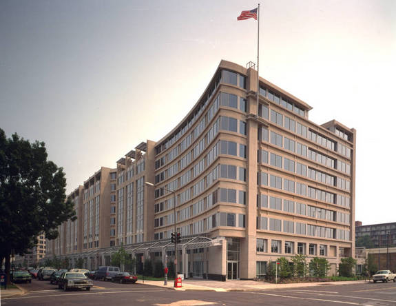 NASA Headquarters is at Two Independence Square in Washington, D.C.