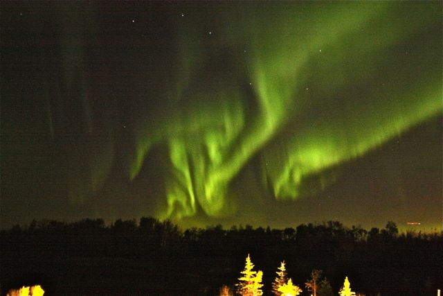 October 2012 Aurora Over Edmonton, AB, Canada #2