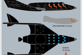 SpaceShipTwo will carry six passengers up past 328,000 feet altitude (100 kilometers), the point where astronaut wings are awarded. <a href="http://www.space.com/17994-how-virgin-galactic-spaceshiptwo-works.html">See how Virgin Galactic's SpaceShipTwo works in this SPACE.com infographic</a>.