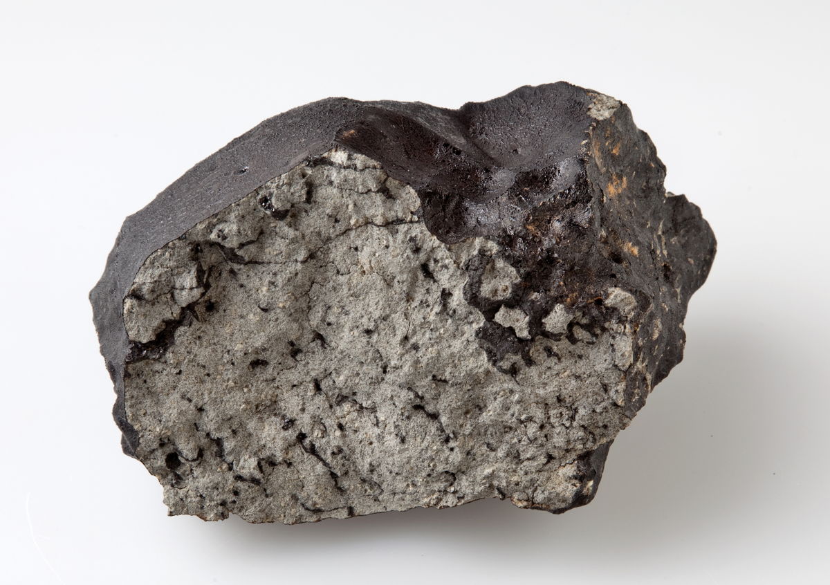 Black Glass in New Martian Meteorite