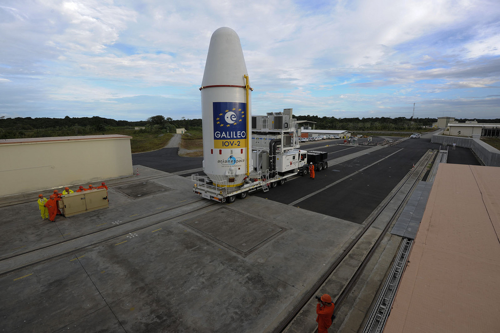 Soyuz VS03 Upper Composite Transfer