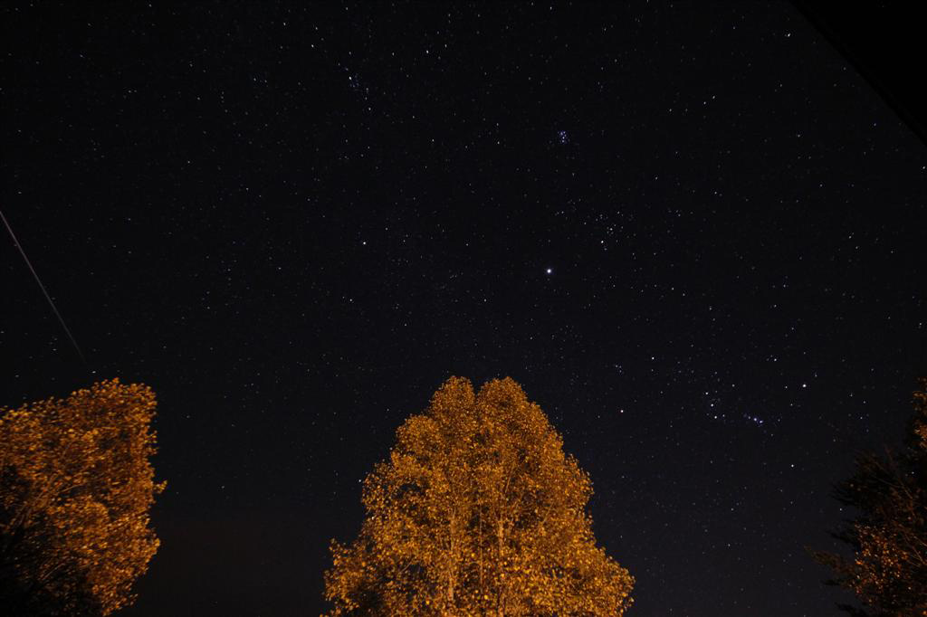 2012 Orionid Meteor Over Blairsville, GA