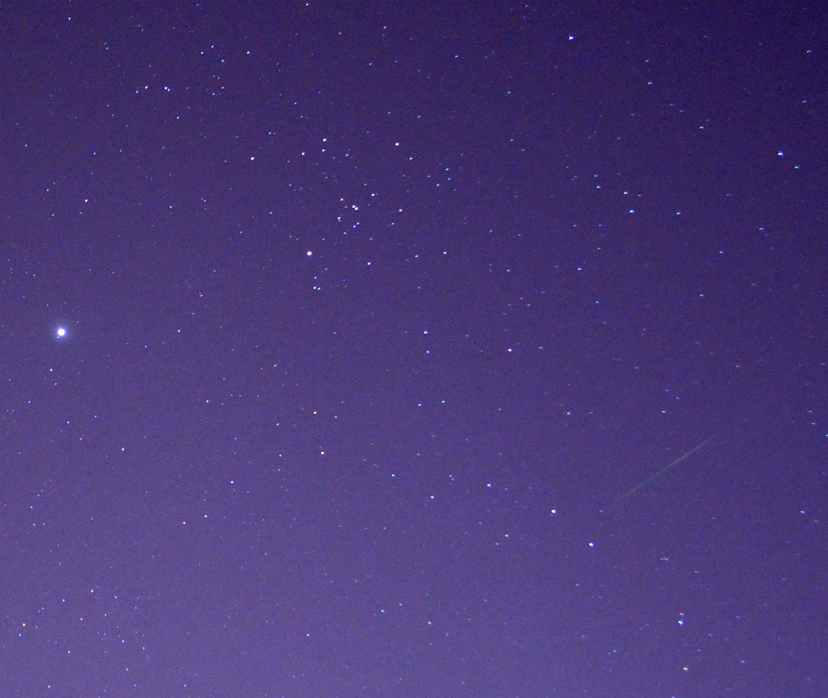 2012 Orionid Over Las Vegas, NV