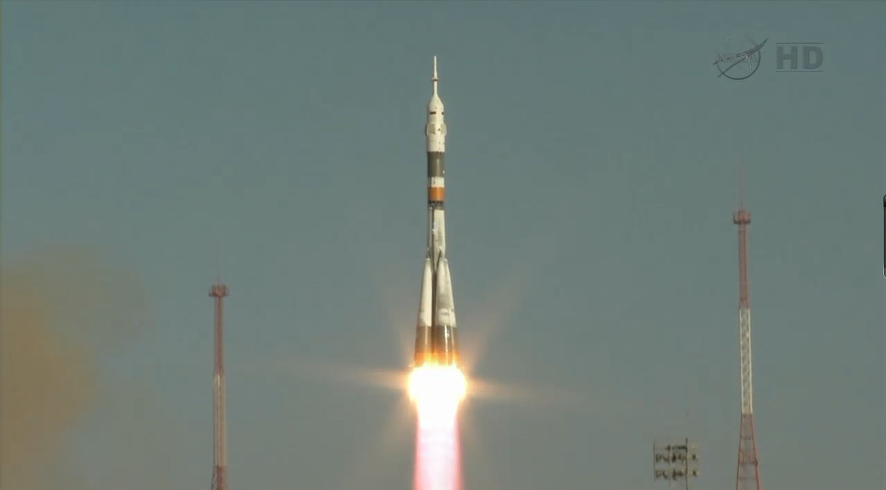 Liftoff! Soyuz Rocket Launches Expedition 33/34 Crew