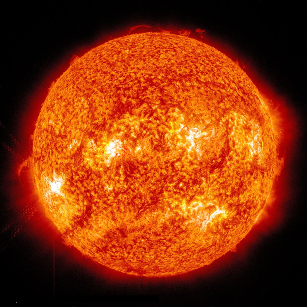 Magnetogram of Solar Flare Oct. 22, 2012