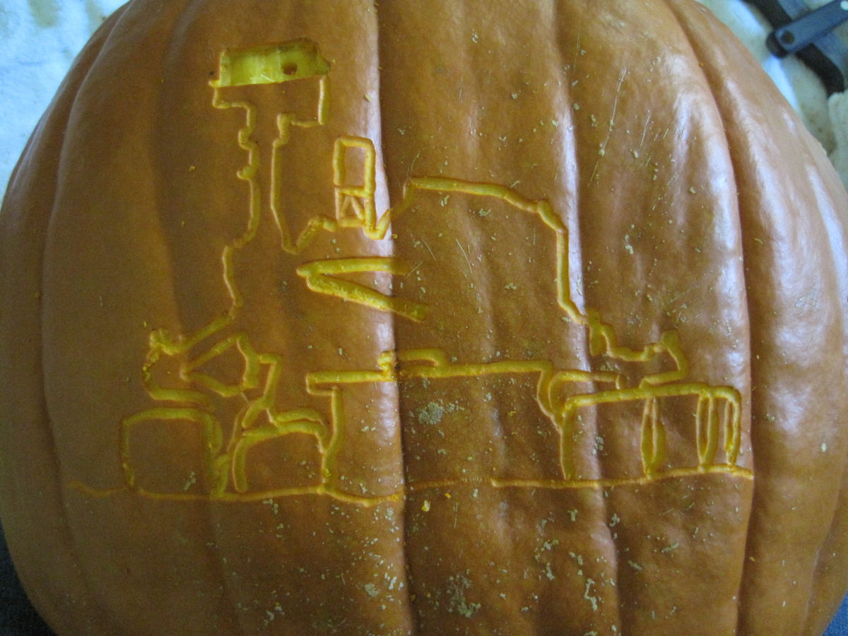 Curiosity Space-O'-Lantern 2012