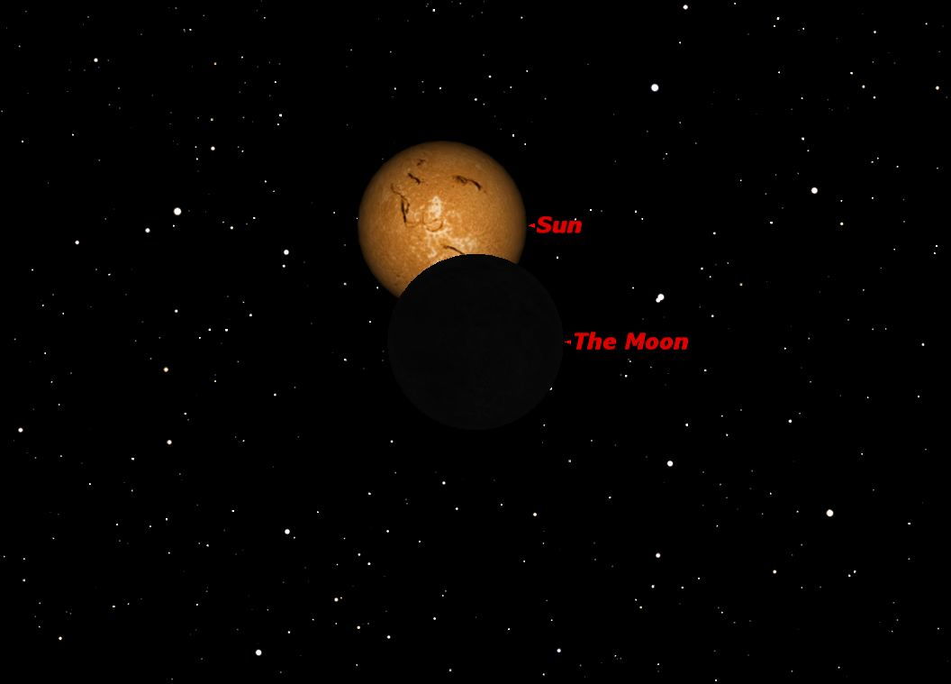 November 2012 New Moon Sky Map