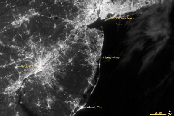 This image was taken on Aug. 31, 2012 before Sandy knocked out the power.