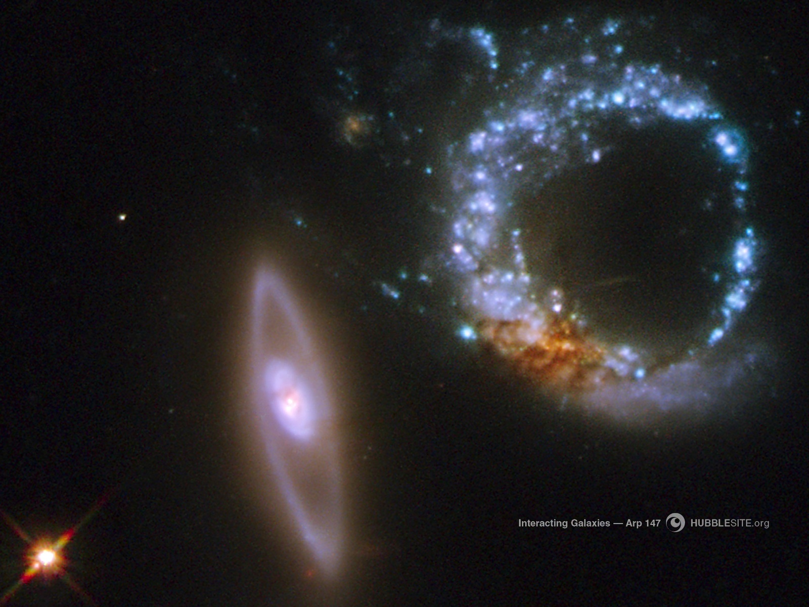 Interacting Galaxies Arp 147