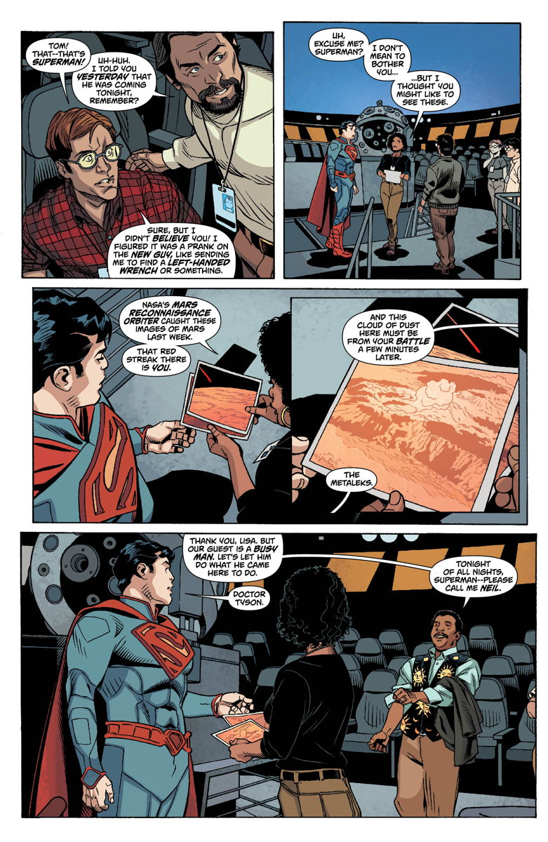Neil deGrasse Tyson Meets Superman