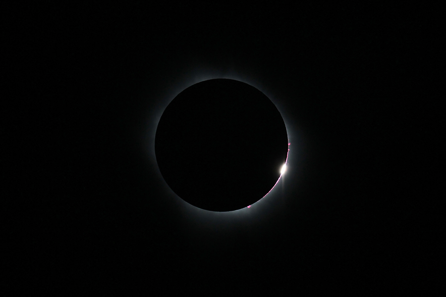Total Solar Eclipse: 1st Diamond Ring