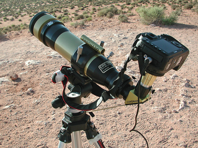 Solar Eclipse Hydrogen-Alpha Filter Gear