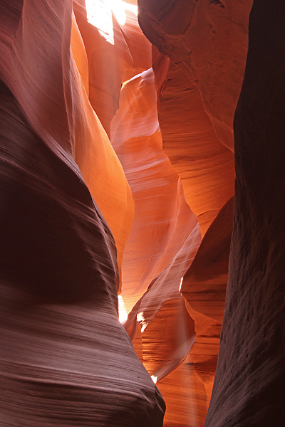 Eclipse Sightseeing: Lower Antelope Canyon