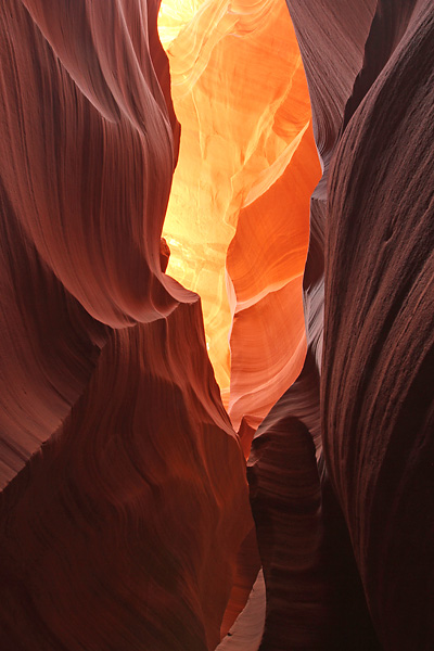 Eclipse Sightseeing: Lower Antelope Canyon