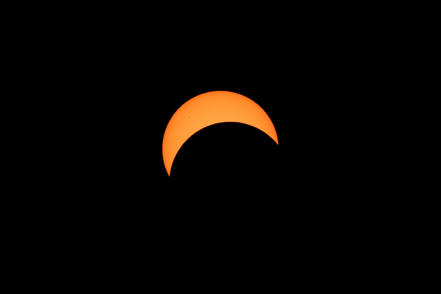 Solar Eclipse in Egypt, March 29, 2006