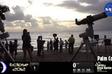 Observers set up their gear in anticipation of a total solar eclipse over Australia on Nov. 13, 2012.