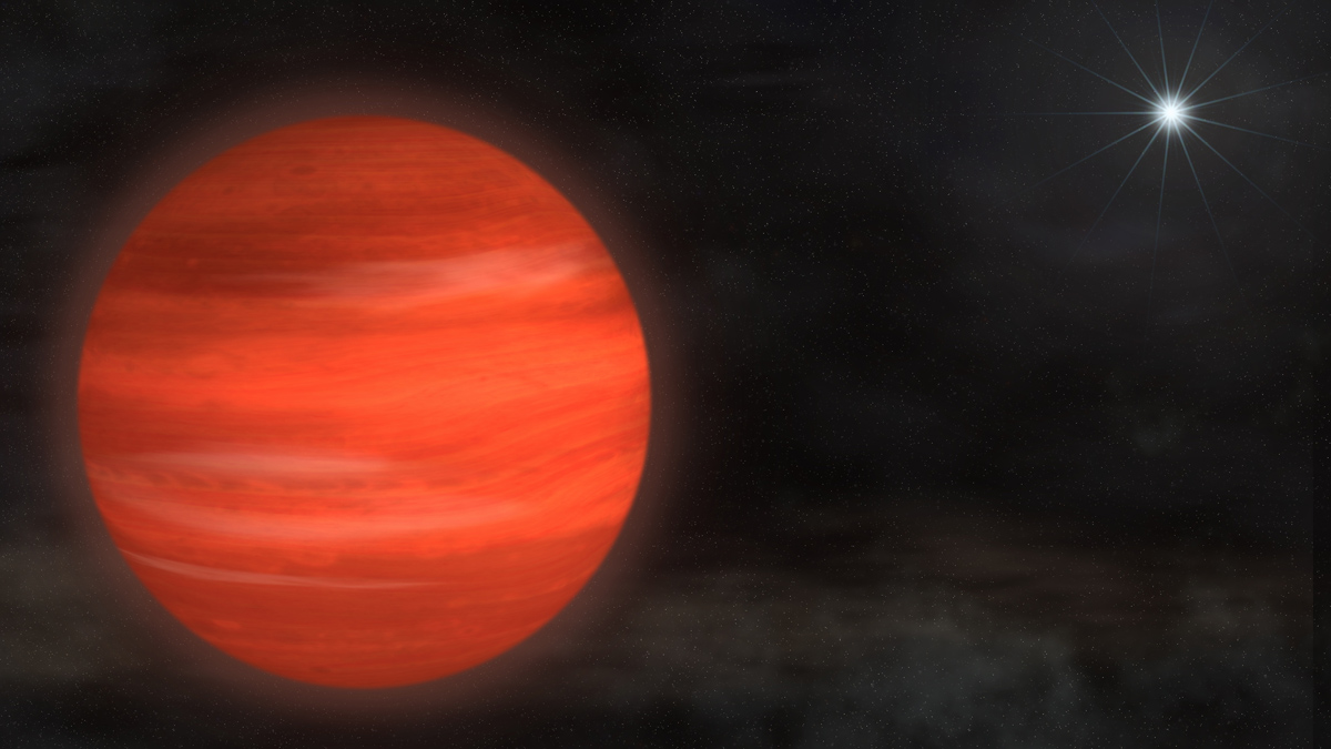 Kappa Andromedae b Artist's Rendering