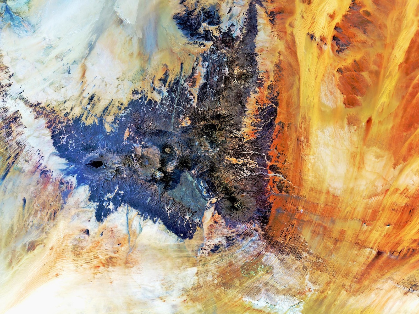 Earth from Space: The Tibesti Mountains