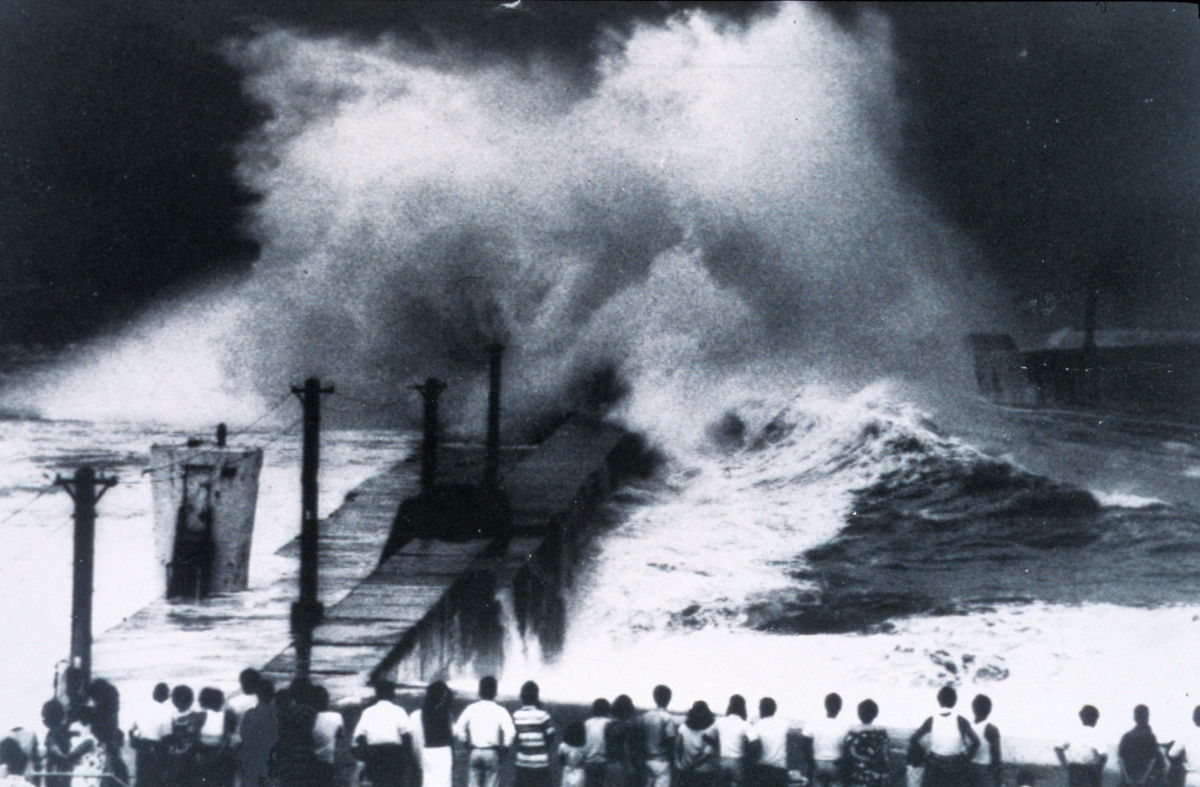 Typhoon, Japan, Early Twentieth Century