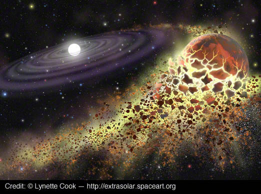 White Dwarf GD 362 Shredding a Planet