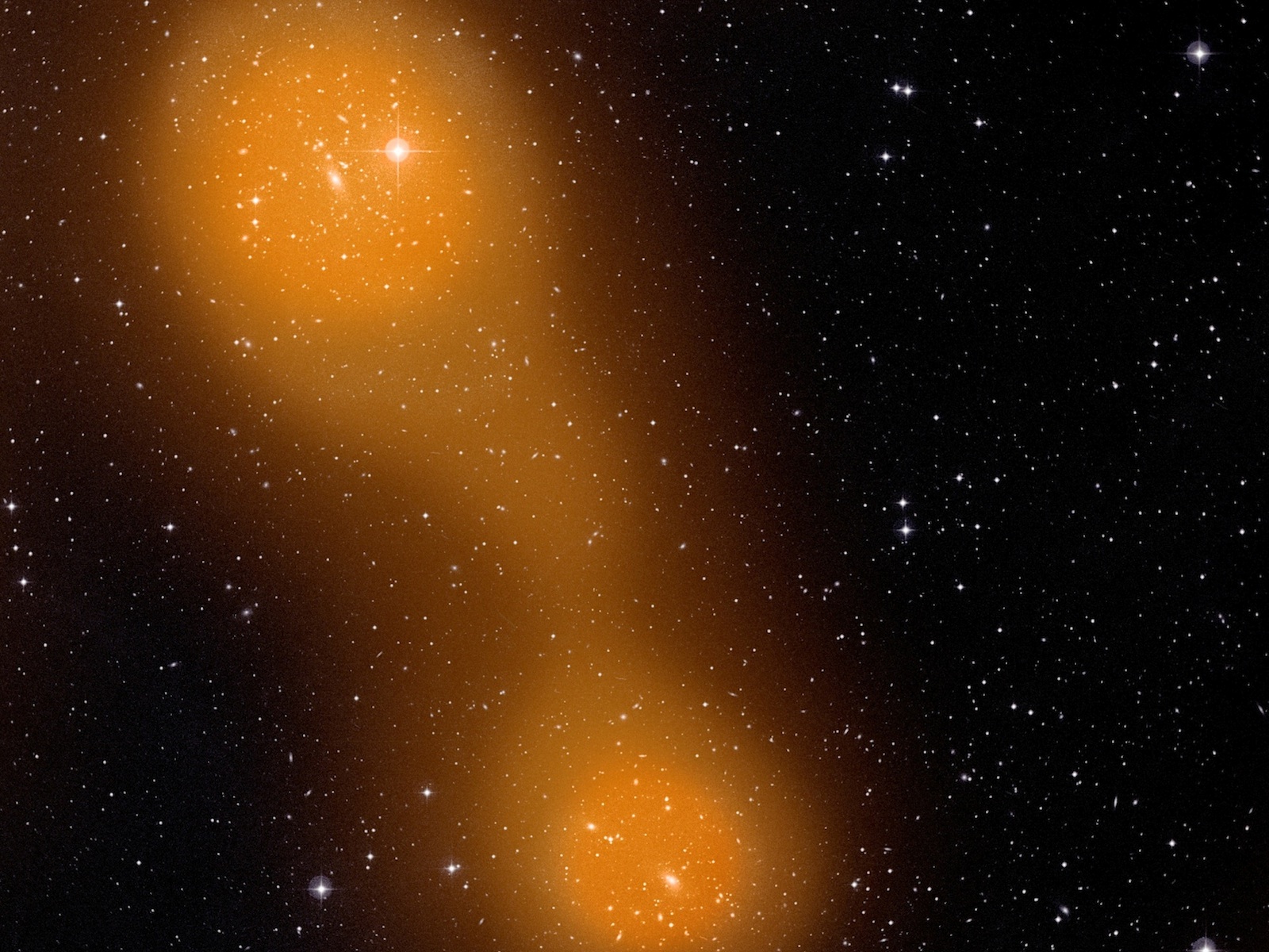 Planck Spots Hot Gas Bridging Galaxy Cluster Pair
