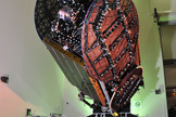 EchoStar XVI spacecraft being prepped for space sendoff.