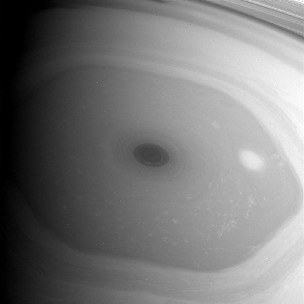 Giant Vortex on Saturn: Cassini Photo
