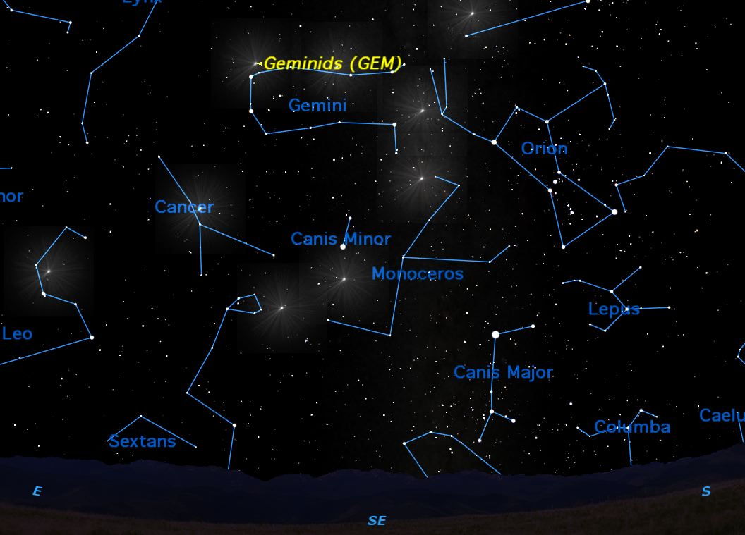 December 2012: Geminid Meteor Shower