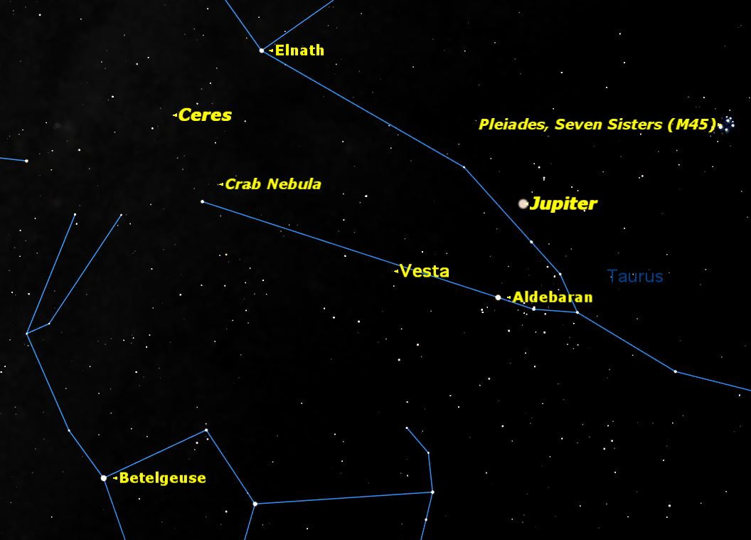 December 2012: Ceres at Opposition