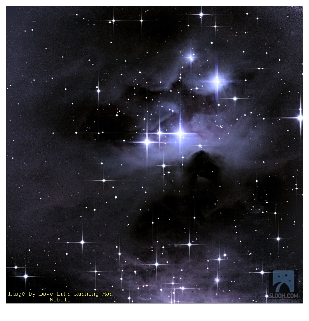 Running Man Nebula by Slooh Member