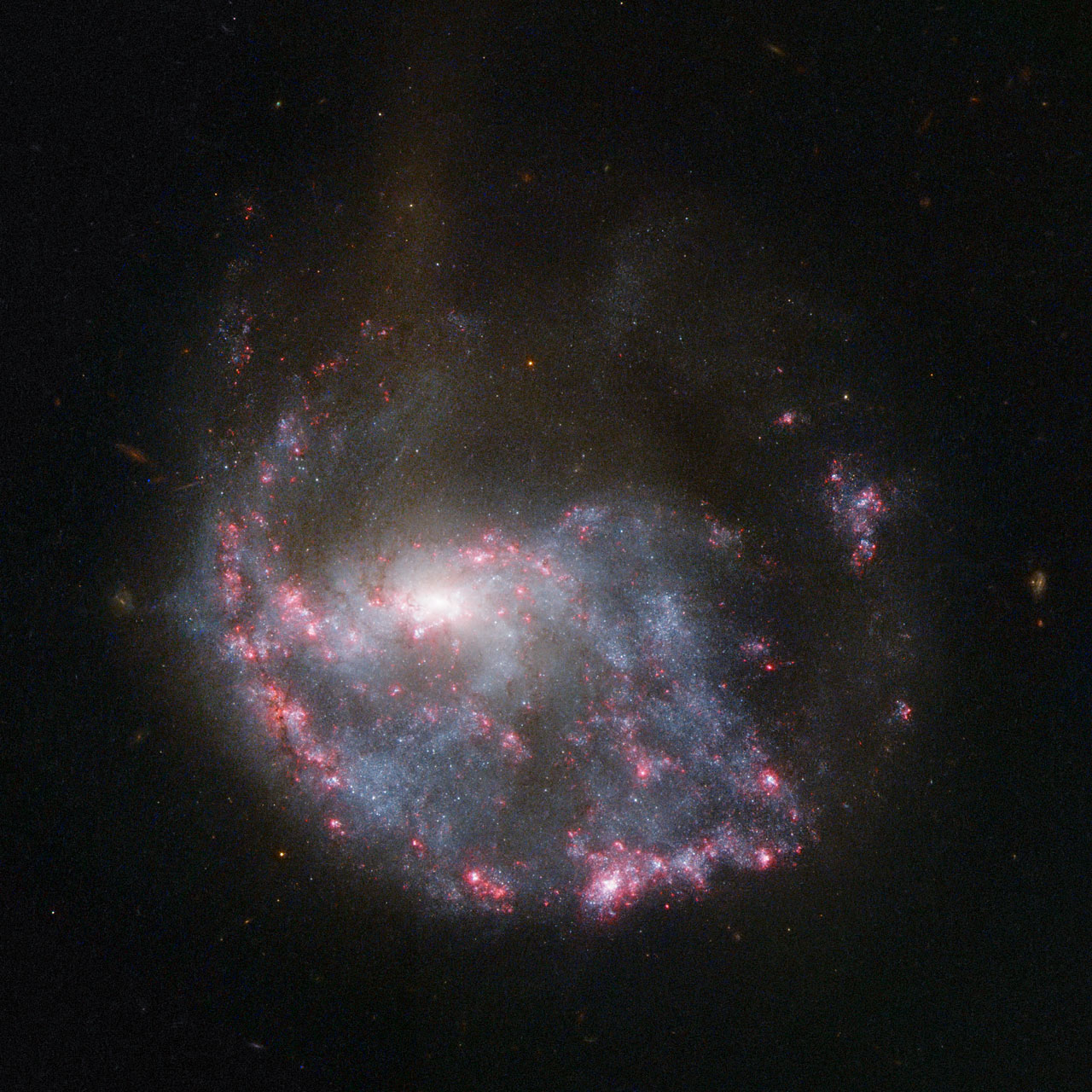 Galaxy Crash is a Cosmic Bullseye