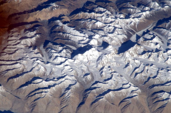 Earth's Highest Mountain Photographed From Space Station