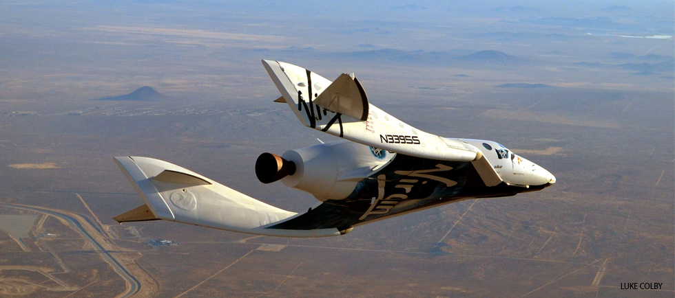 Full Size Virgin Galactic SpaceShipTwo