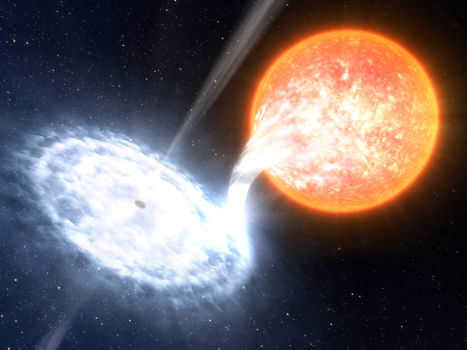 Binary Black Hole ESO 1600