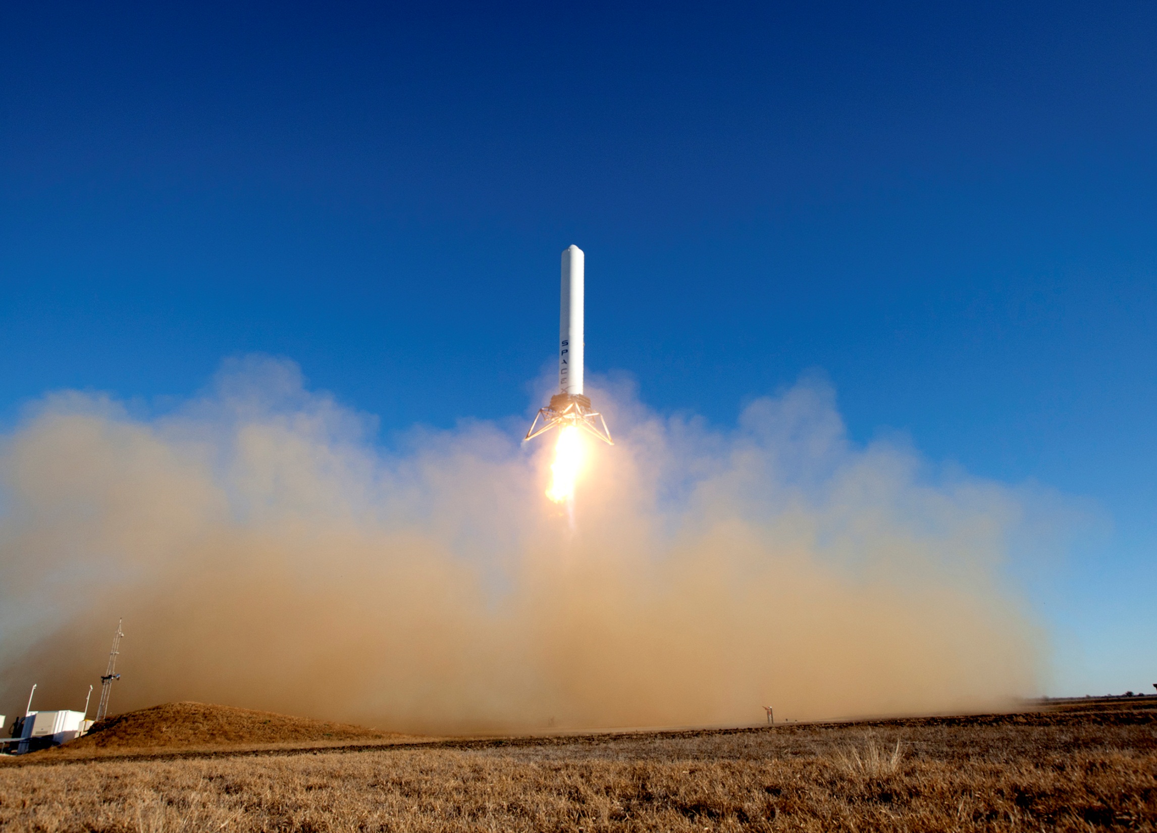 SpaceX Grasshopper's Highest Hop, Dec. 17