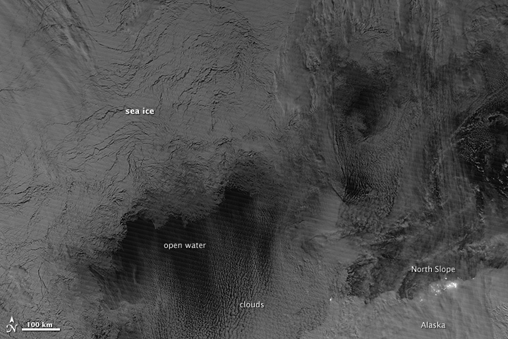 Monitoring the Arctic during Polar Darkness
