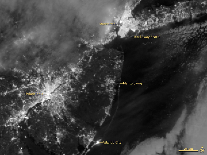 Blackout in New Jersey and New York