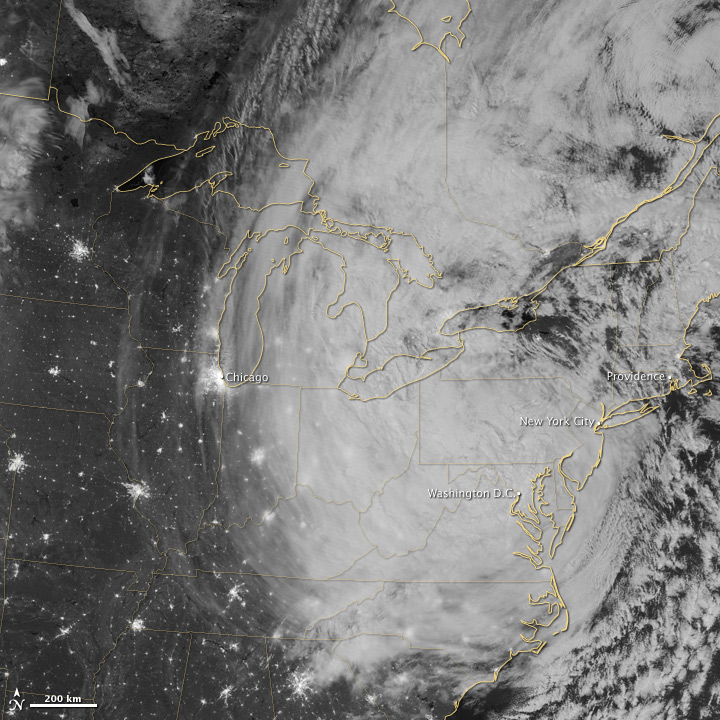 Sandy after Landfall