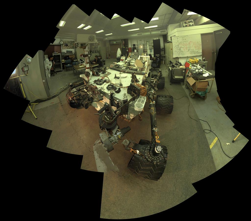 Mars Rover Portrait: Stunt Double