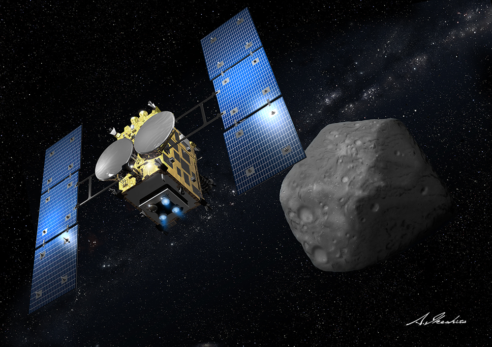 Japan's Hayabusa2 Asteroid-Sampling Mission (Photos)